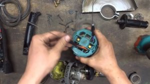 УШМ Makita 9069 разборка, ремонт, сборка