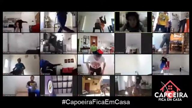 Clases de Capoeira Online | Capoeira fica em Casa смотреть онлайн