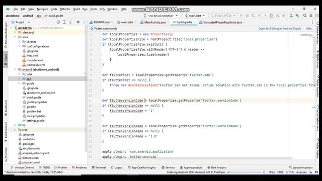 Cannot resolve symbol "Properties" Flutter Android studio смотреть онлайн