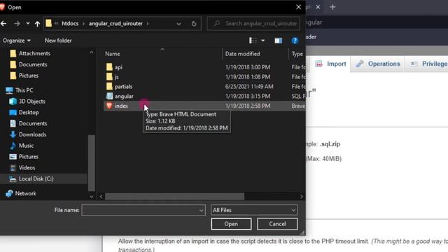 Creating an AngularJS CRUD using UI-Router and PHP Tutorial Demo смотреть онлайн