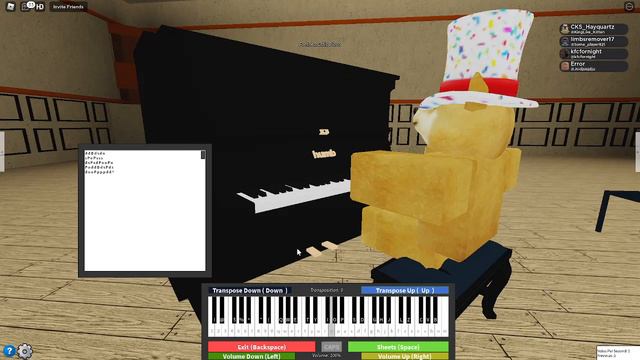 Super idol-Roblox piano (Sheets in desc) смотреть онлайн