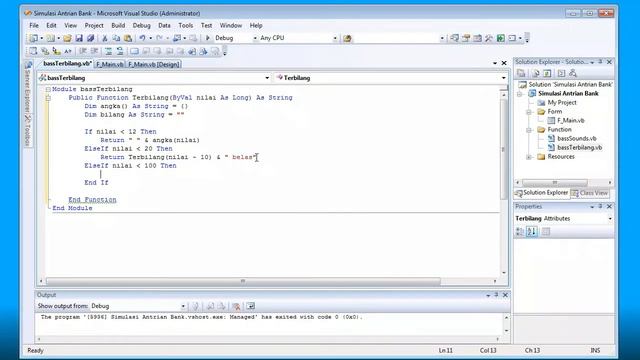Project VBnet - Source Code Aplikasi Antrian Bank tanpa Database dengan VBnet 2008 #Part2 смотреть онлайн