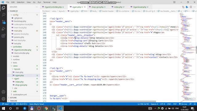 Yii2 E shoper 5 Part Ogani смотреть онлайн