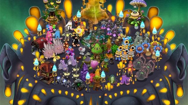 Полная песня острова света [My singing monsters] смотреть онлайн