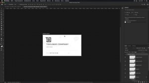 ?Как сделать визитку в Фотошопе и очень круто ее презентовать