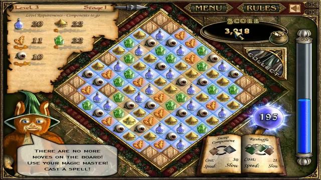 Волшебная дуэль / Magic Match 3: Adventures - скачать бесплатно полную версию игры на ПК смотреть онлайн