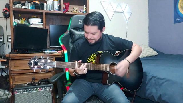 Easy On Me - Adele (Acoustic Guitar Cover) смотреть онлайн