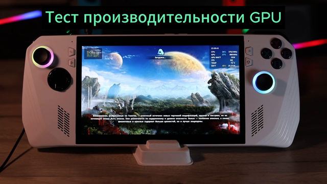 Тест производительности в играх на ASUS ROG Ally Z1 Extreme