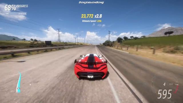 Forza Horizon 5 - 617KPH!!! The FASTEST car is now even FASTER!!! смотреть онлайн