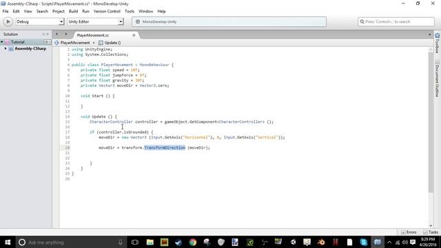 Unity: Gravity, Jump, And Movement, 24 Lines of Code! смотреть онлайн