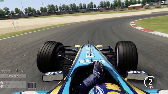 Nürburgring GP - Renault R25 // Assetto Corsa смотреть онлайн