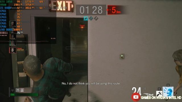 Resident Evil Resistance on GTX 1050 смотреть онлайн