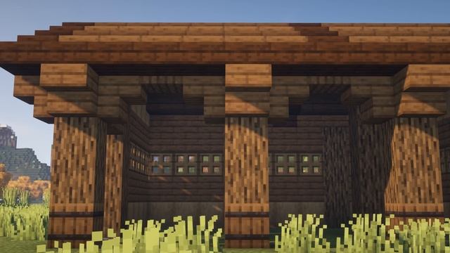 Minecraft | How to Build a Horse Stable смотреть онлайн