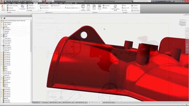 Прямое моделирование в AutoCad Inventor смотреть онлайн