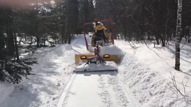 Snowmobile Trails Grooming