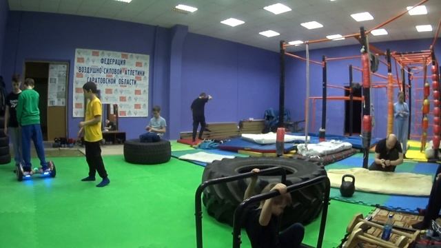 НаРодная ГимнАсТиКа 588-7 в Клубе Воздушно-Силовой Атлетики. СКК 