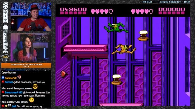 Battletoads [NES] (ч.3) Coop: Retro Koty / СТРИМЫ ШЛЯПНИКА
