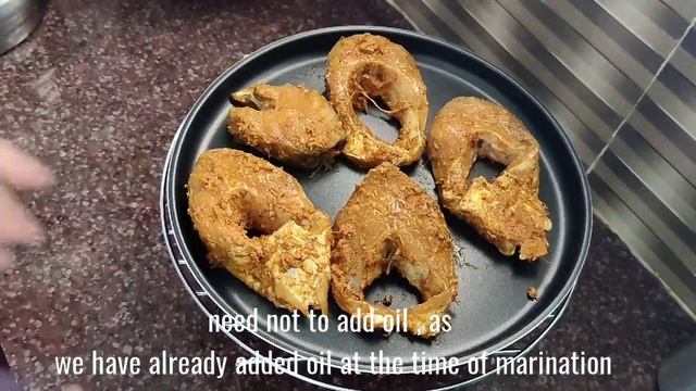 Grilled fish # LG Microwave oven demo # fish fry with less or no oil # смотреть онлайн