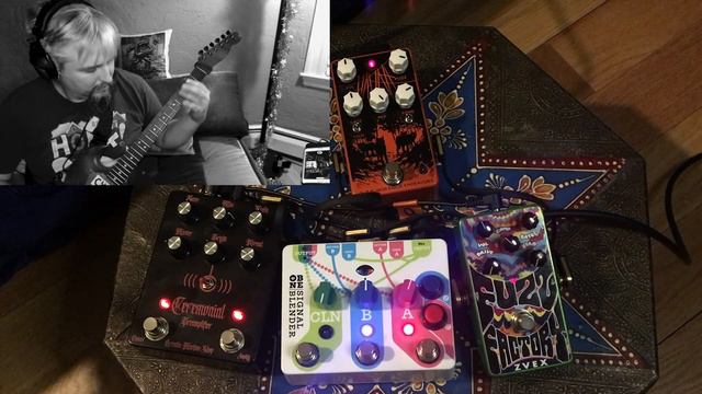 I spent all day blending different fuzz and distortion pedals... смотреть онлайн