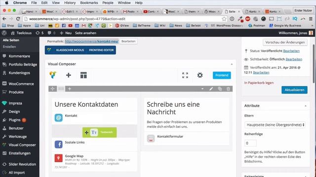 Mit Visual Composer eine Professionelle Kontaktseite erstellen in Wordpress смотреть онлайн