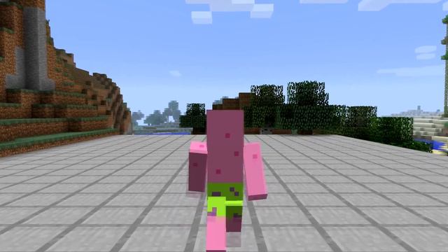 Patrick Star Minecraft Skin Spotlight смотреть онлайн