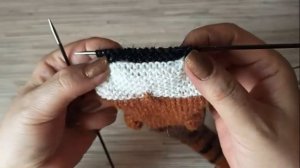 НЕСКУЧНЫЕ НОСКИ. №9  Носки "Тигрята"