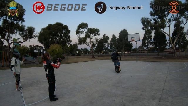 EUC Learning how to ride. Begode Master. Segway Ninebot. Kingsong 16X. 4K смотреть онлайн
