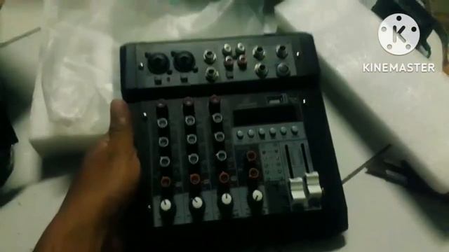 UNBOXING MIXER HARDWELL NEW TECH 4 CHANNEL BY AUDIOVOICE смотреть онлайн