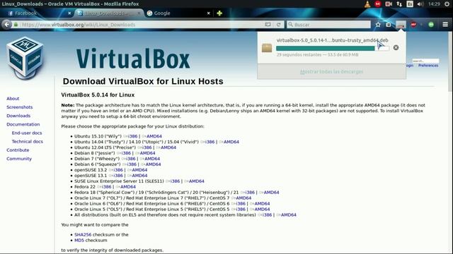 instalar VirtualBox en ubuntu смотреть онлайн