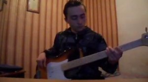 В Цой "Спокойная ночь" ковер бас гитара