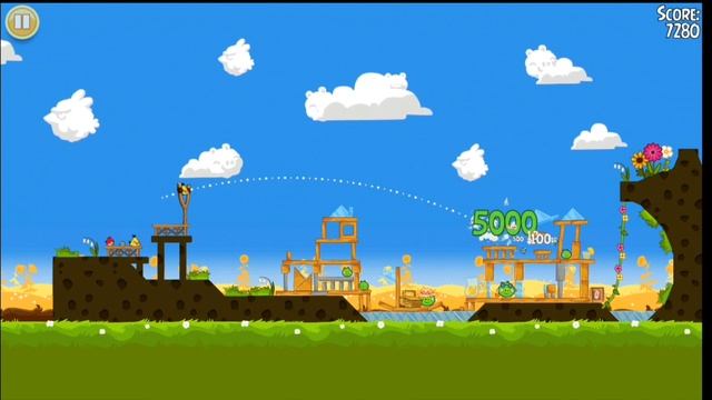 Angry Birds Seasons #10: Hal saves the day смотреть онлайн