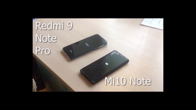 Unpacking Mi 10 Note vs Redmi 9 Note Pro смотреть онлайн