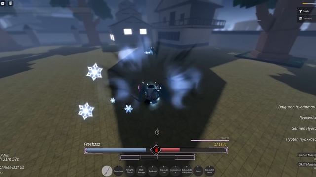 Roblox Project Mugetsu || Hyorinmaru Bankai Showcase смотреть онлайн