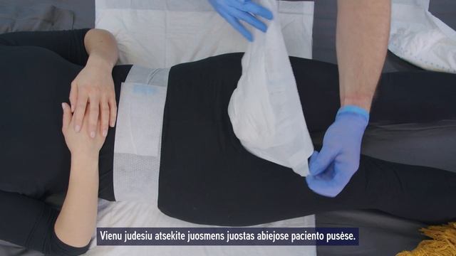 Kaip tinkamai uždėti sauskelnes su reguliuojamu juosmeniu gulinčiam ligoniui? смотреть онлайн