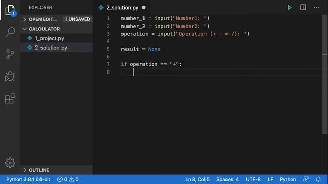 Python Tutorial for Beginners #14 - Calculator смотреть онлайн