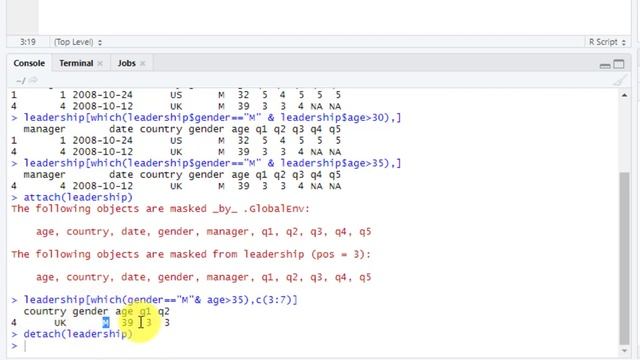 12.1- | R For Beginners | - |Select observations, Subset and Random Samples From Dataset| - بالعربي смотреть онлайн