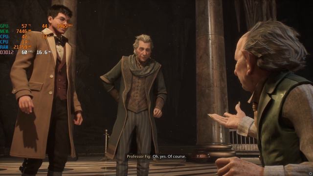 Hogwarts Legacy intro GTX 3070 TI HIGH settings смотреть онлайн