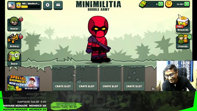 Mini Militia Live Unlimited Custom Rooms Matches - MadhuGamingYT смотреть онлайн