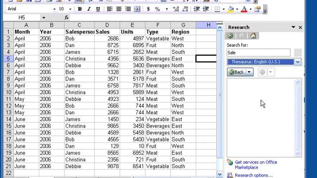MS Excel 2003 Basic ( Research Capabilities) Lesson - 10 смотреть онлайн