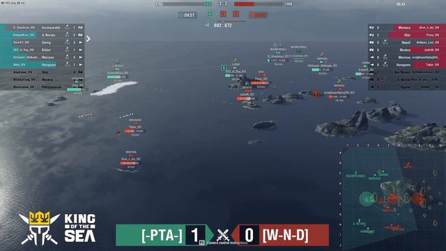 -PTA- V W-N-D KOTS XIV International Semifinals World Of Warships