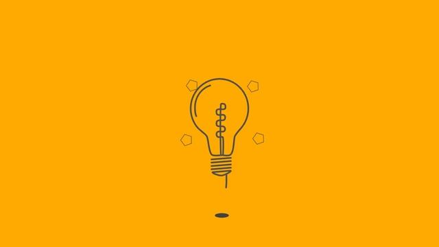 Шейповая анимация лампочки / Shapes animation смотреть онлайн