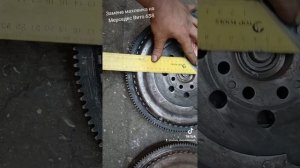 Замена маховика на Мерседес Вито 638