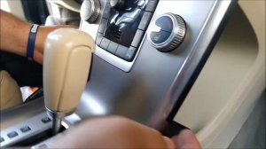 How to Remove Radio / Display / A/C Control from Volvo XC60 2011 for Repair.