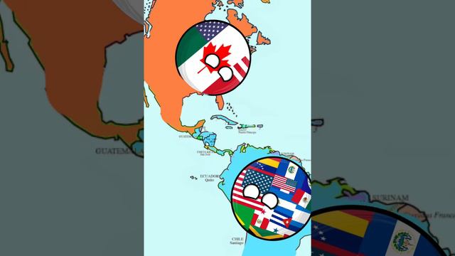 México Se Adueña De América Pt2 #countryballs #humor #mexico #argentina #malvinasargentinas #pt2 #x