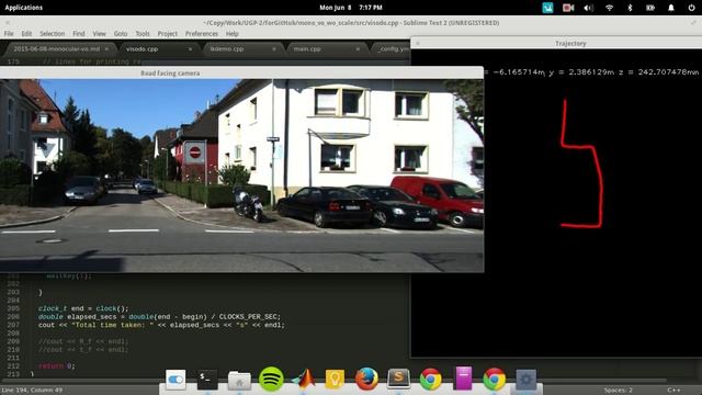 Monocular Visual Odometry using OpenCV смотреть онлайн