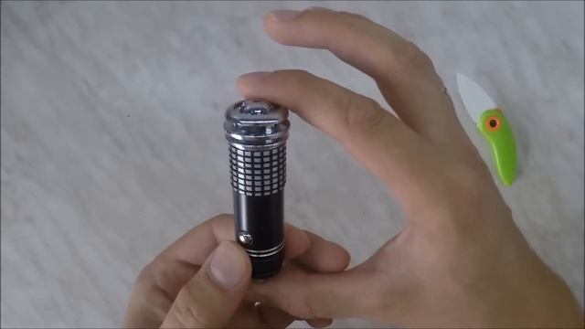 Ионизатор автомобильный + освежитель. смотреть онлайн