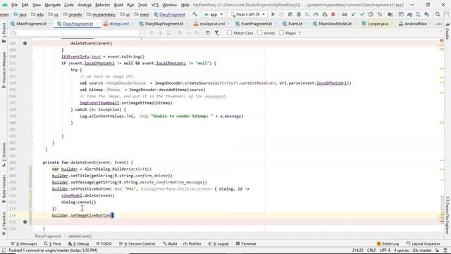 Create a simple yes/no Alert Dialog in Android Kotlin смотреть онлайн