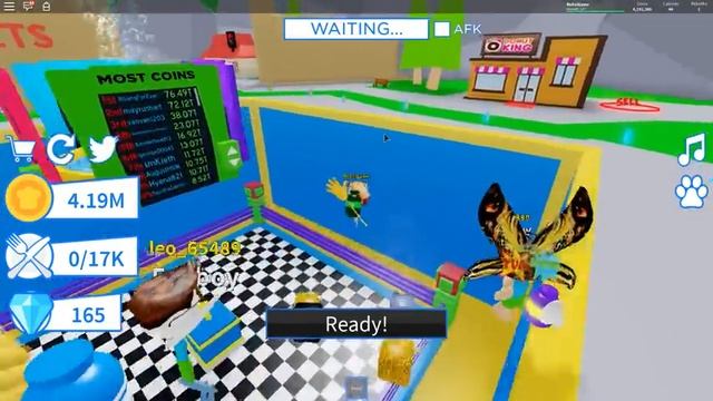 СИМУЛЯТОР ТОЛСТЯКА! СЕКРЕТНЫЙ СПОСОБ ПРОЙТИ ИГРУ ЗА 1 МИНУТУ! Roblox смотреть онлайн