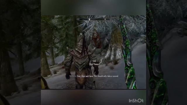 Skyrim- Chief yamarz gets yeeted ☠️ смотреть онлайн