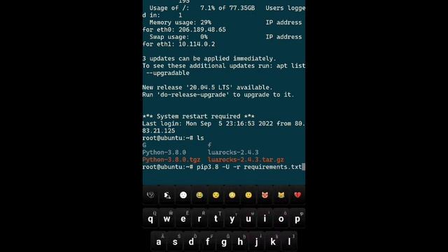 كيف تنصيب بوتات الميوزك على اوبنتو 18╏ How to install python3.8 lunx смотреть онлайн